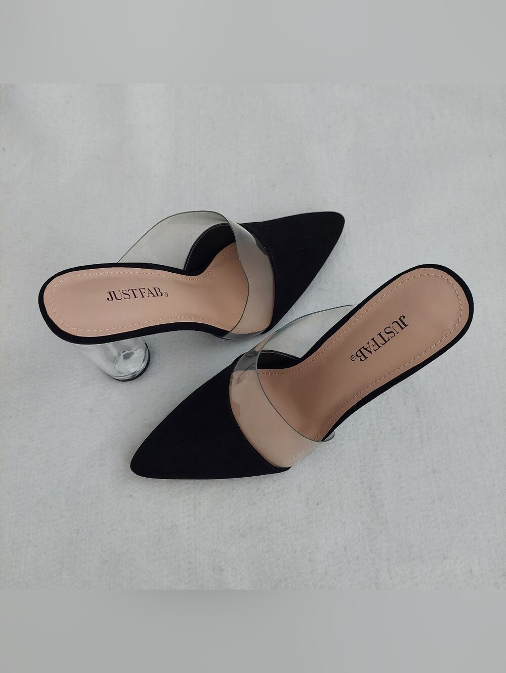 JustFab Naomi Mule Heels NWOT - Picture 9 of 11